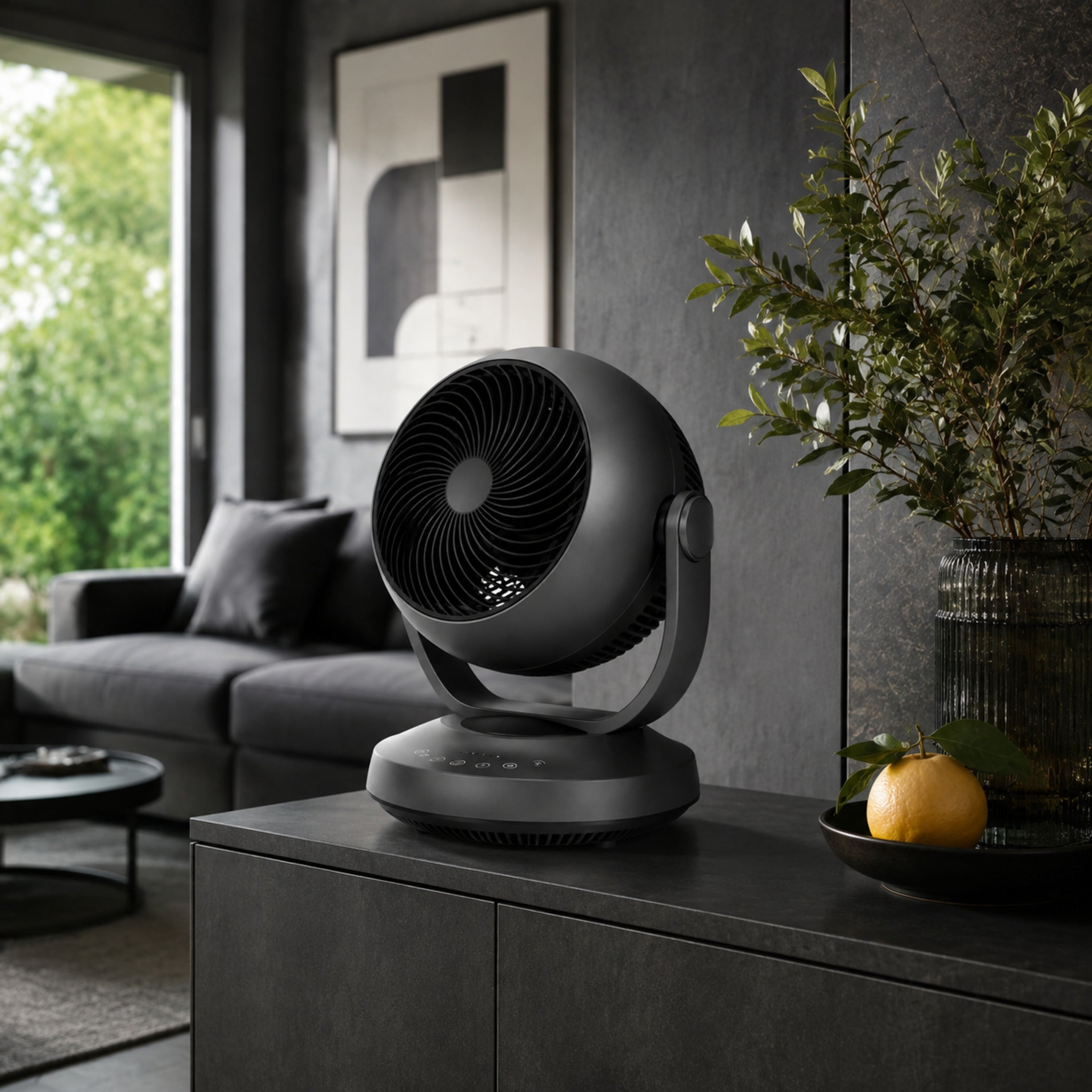 Ventilateur Sphère – Ventilateur circulateur d’air compact et orientable