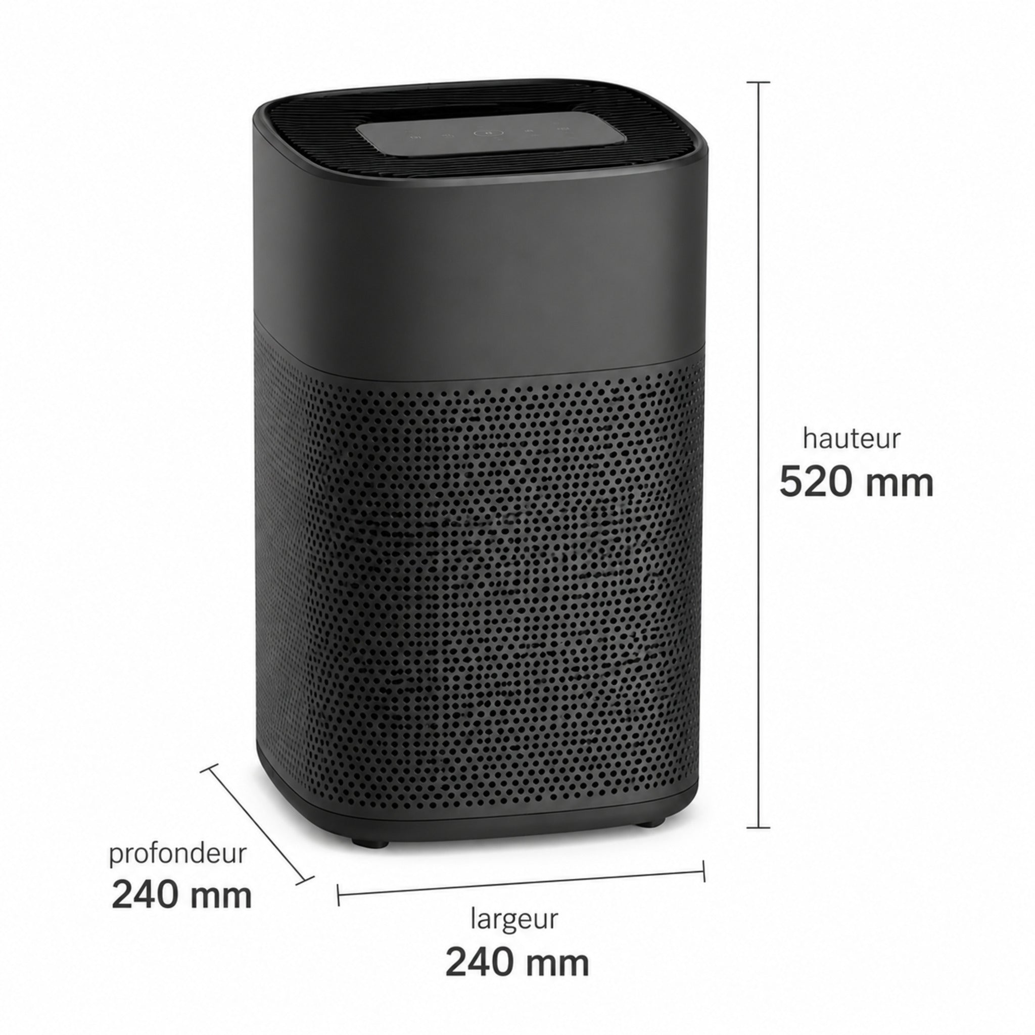 Purificateur Nox – Purificateur d’air intelligent au design compact