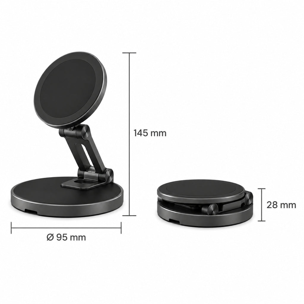 Support Orbit – Support magnétique pliable pour smartphone en aluminium