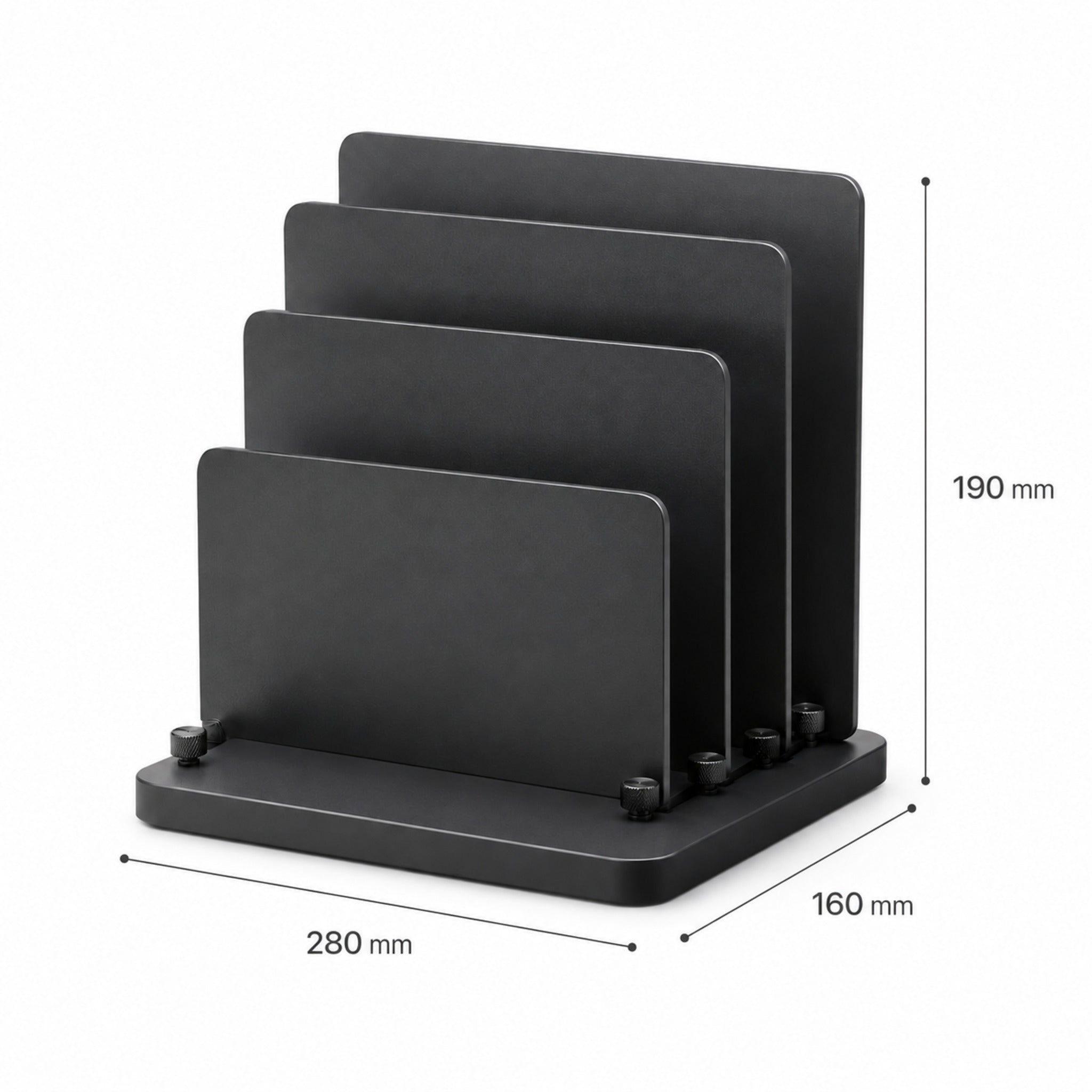 Support Cadre – Trieur vertical réglable pour dossiers et carnets
