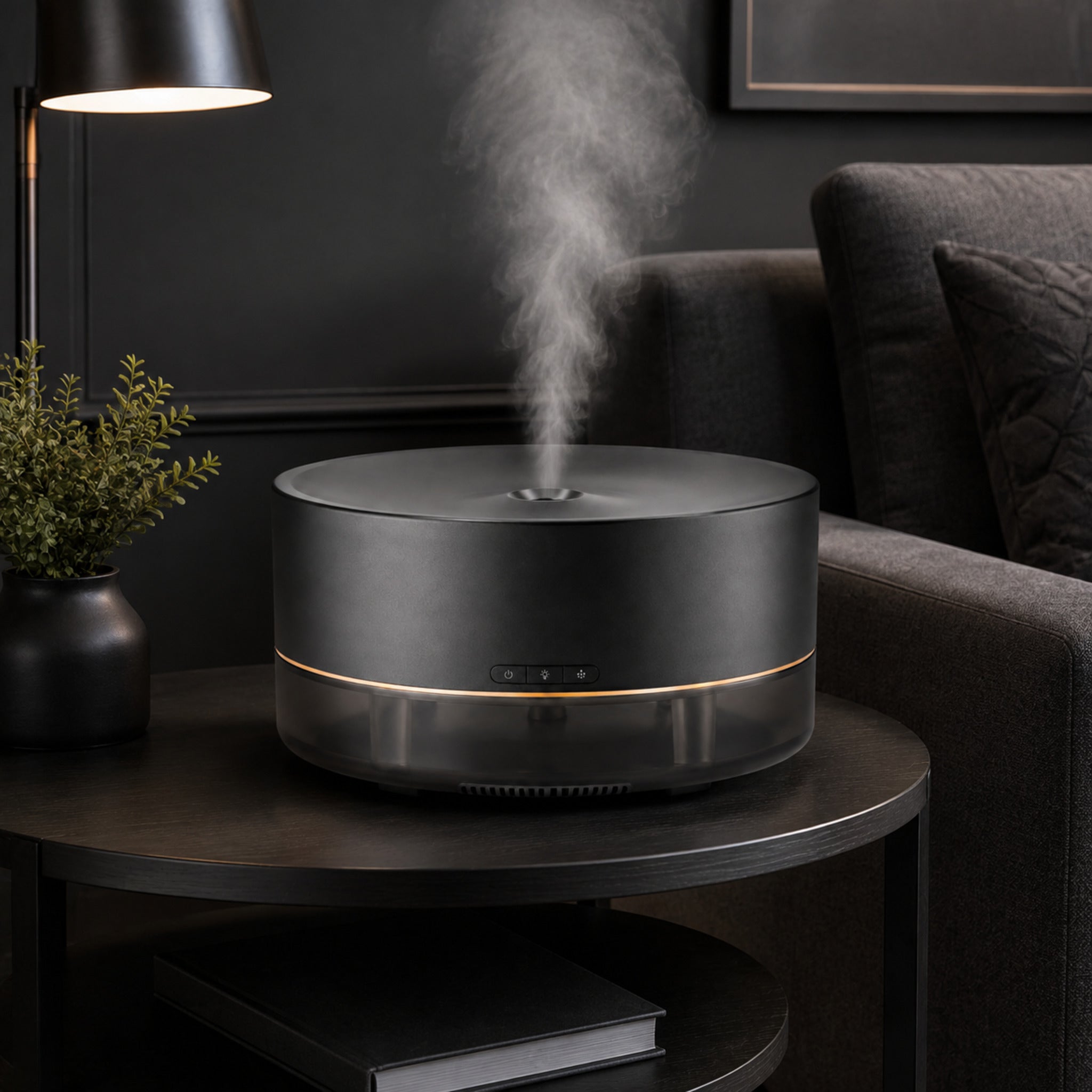 Diffuseur Aura – Diffuseur d’arômes ultrasonique intelligent 500 ml