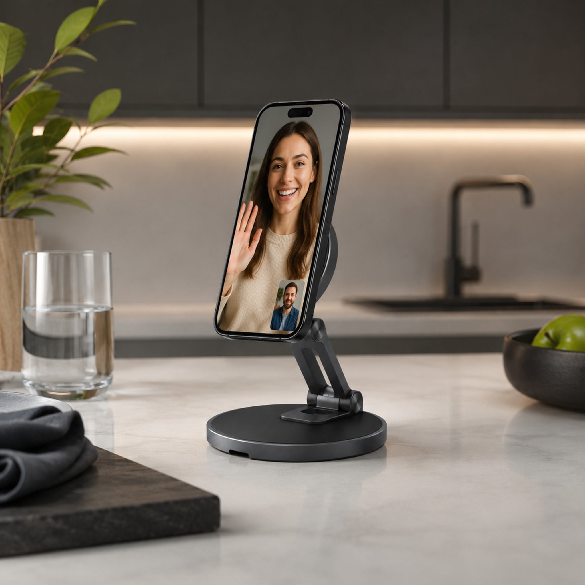 Support Orbit – Support magnétique pliable pour smartphone en aluminium