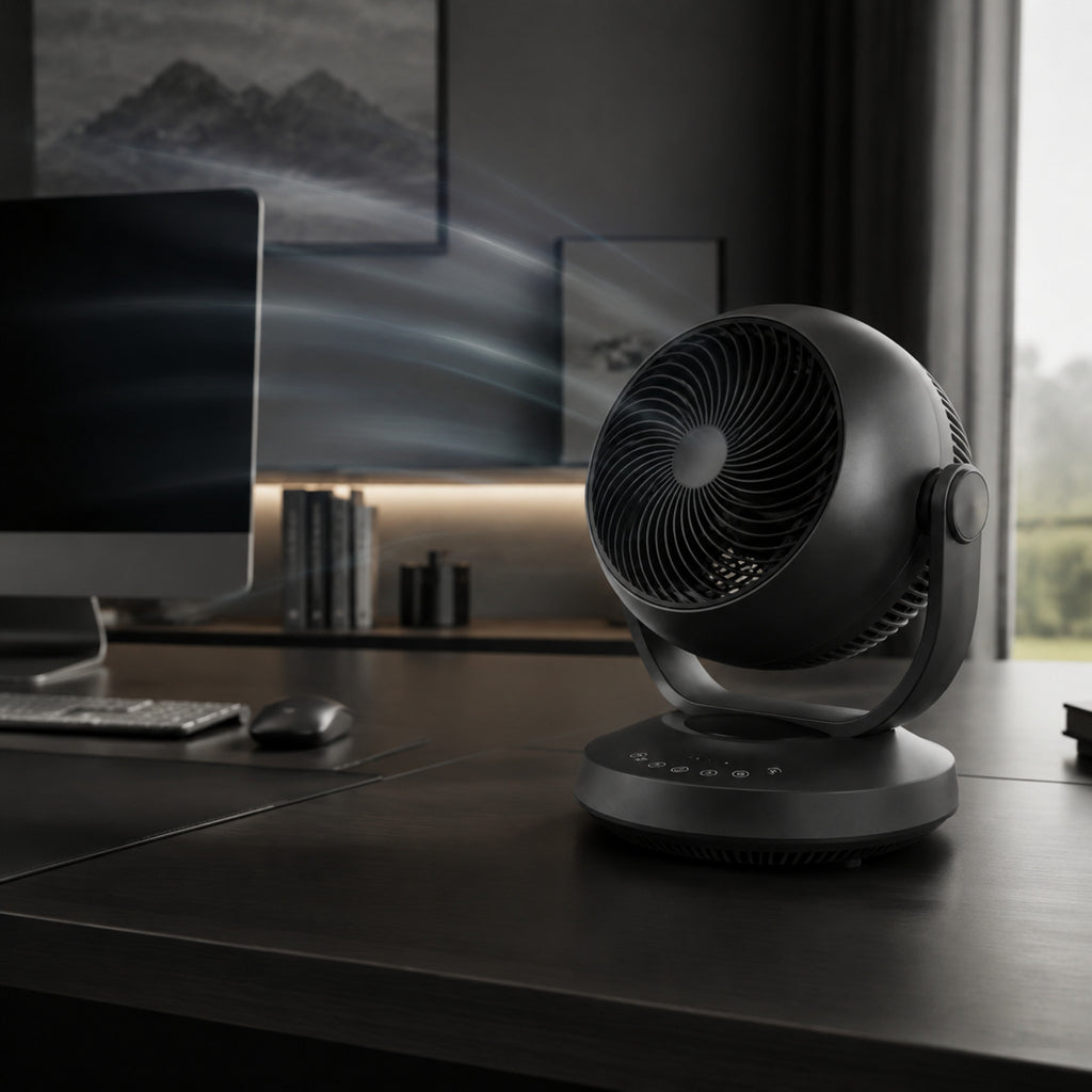 Ventilateur Sphère – Ventilateur circulateur d’air compact et orientable
